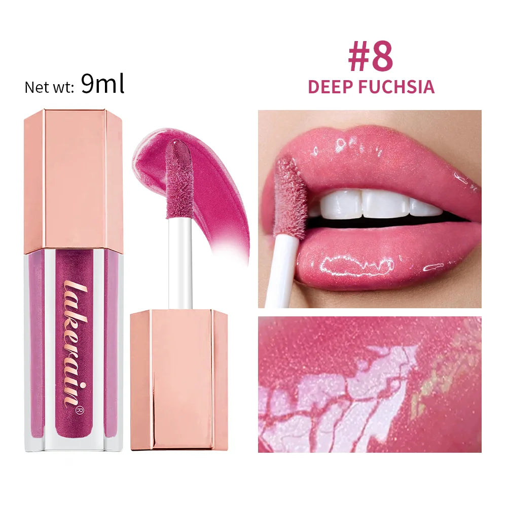 Hydrating Shimmer Lip Glaze for Plump and Radiant Lips - 24