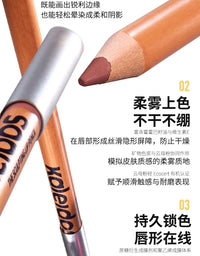 Highly-Pigmented Waterproof Lip Liner Pencil