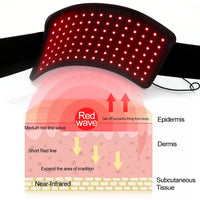 Infrared Red Light Therapy Waist Heating Belt for Muscle Relief