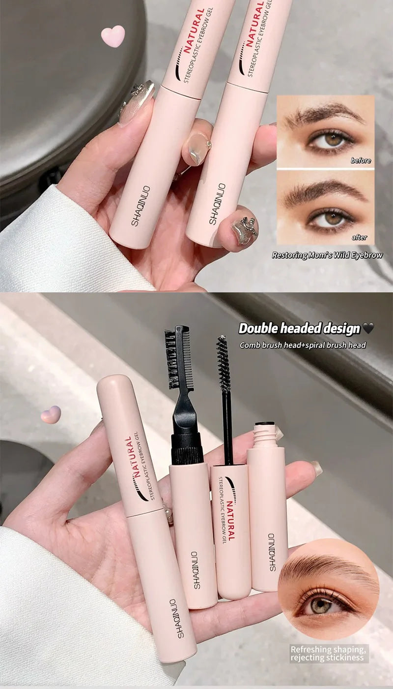 Waterproof 3D Eyebrow Styling Gel for Defined Brows - 10