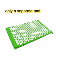Acupressure Mat and Pillow Set for Back Pain Relief