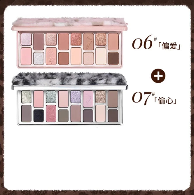 16-Color Versatile Eyeshadow Palette for Daily & Glam Looks - 37