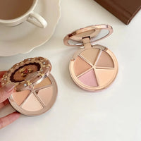 4-Color Cream Concealer Palette for Flawless Coverage