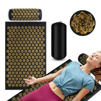 Acupressure Massage Mat and Pillow Set for Muscle Pain Relief