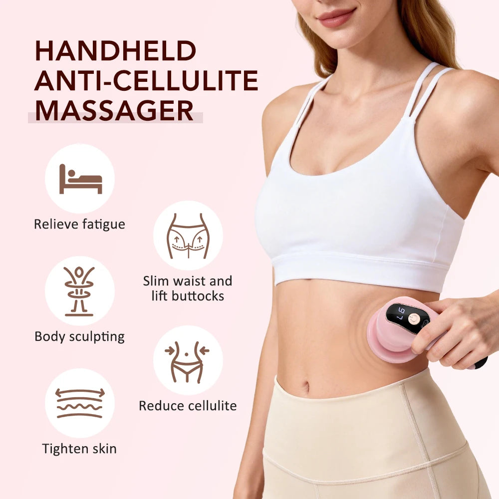Portable Handheld Body Sculpting & Relaxation Massager - 2