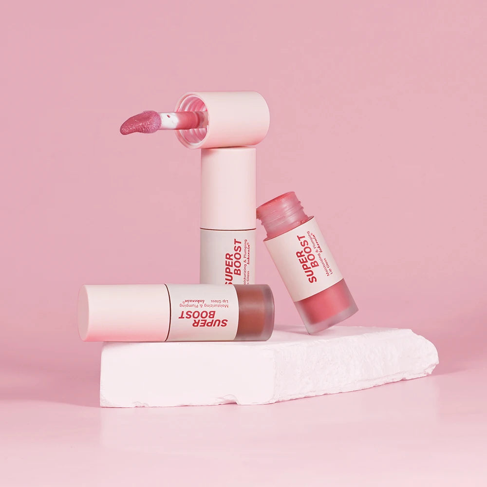 Hydrating Plumping Lip Gloss for Fuller Mirror-Shine Lips - 16