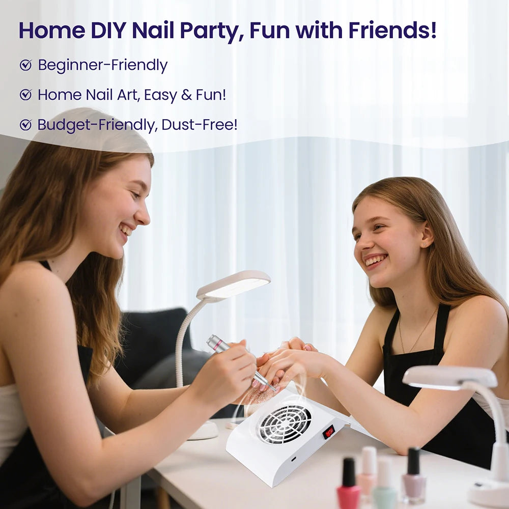 Foldable Portable Nail Dust Collector Vacuum - 9