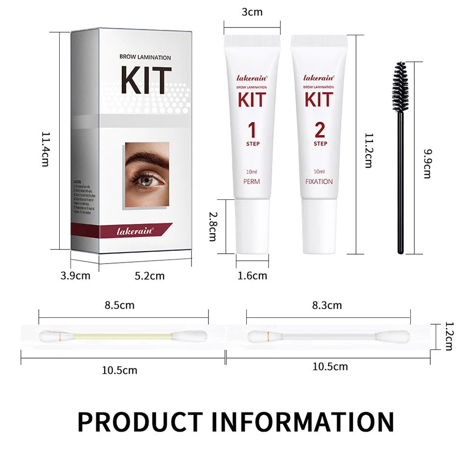 Professional Semi-Permanent Eyebrow Lamination Kit - 14