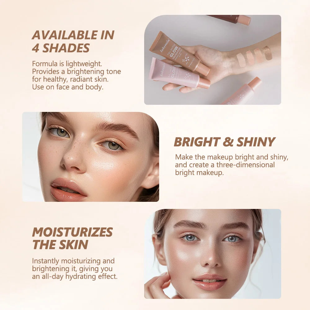 Radiant Liquid Glow Foundation and Highlighter - 5