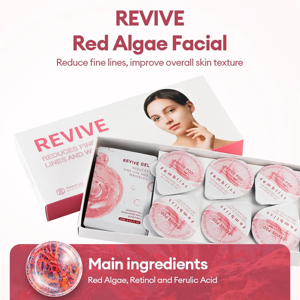 CO2 Oxygen Facial Treatment Capsule and Gel Kit - 23