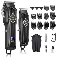 Professional Cordless Hair Cutting and Grooming Kit