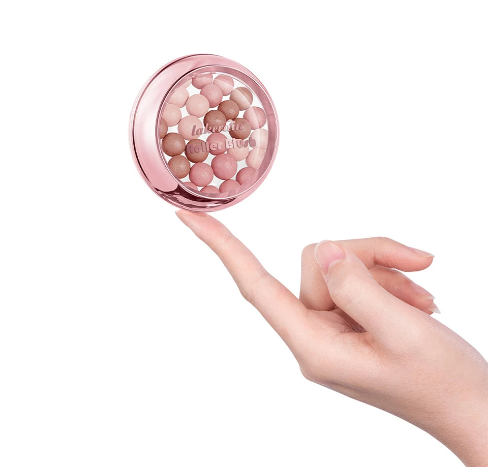 Long-Lasting Shimmering Pearl Blush Powder Beads - 19