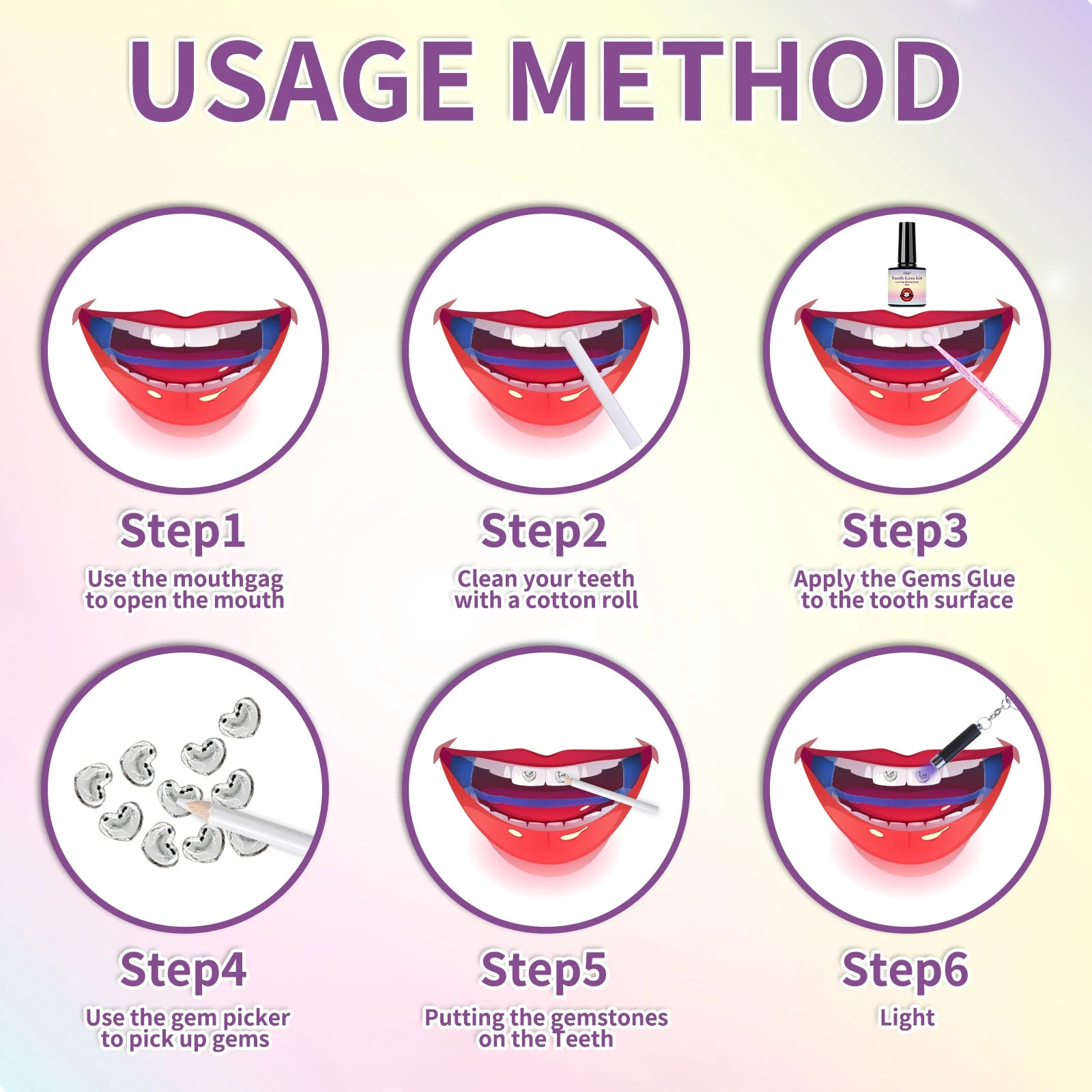 DIY Professional Tooth Gem Kit for a Sparkling Smile - 3