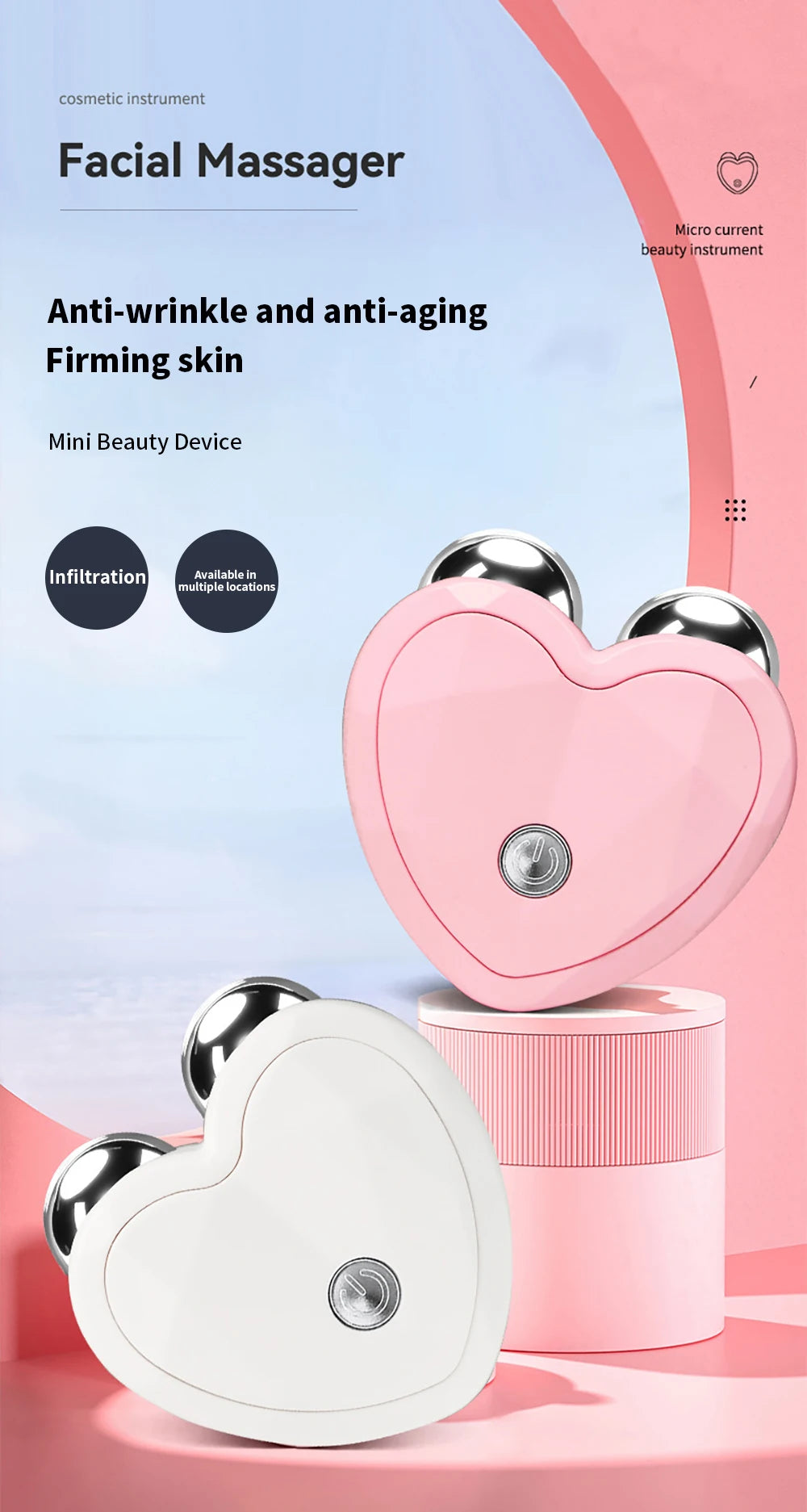 Microcurrent Facial Lifting and Tightening Device - 7