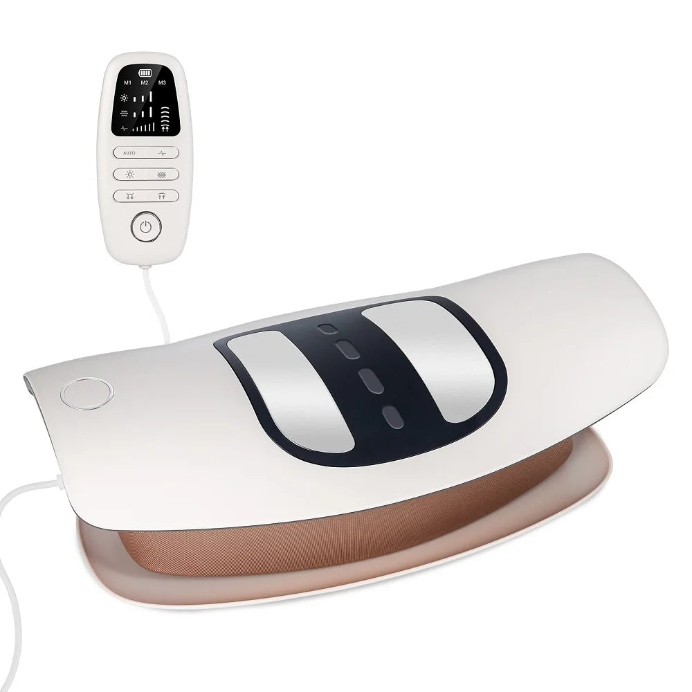 Electric Lumbar Traction Massager for Back Pain Relief - 28