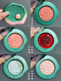 Emotional Shimmer Pressed Powder Blush for Natural Radiant Glow