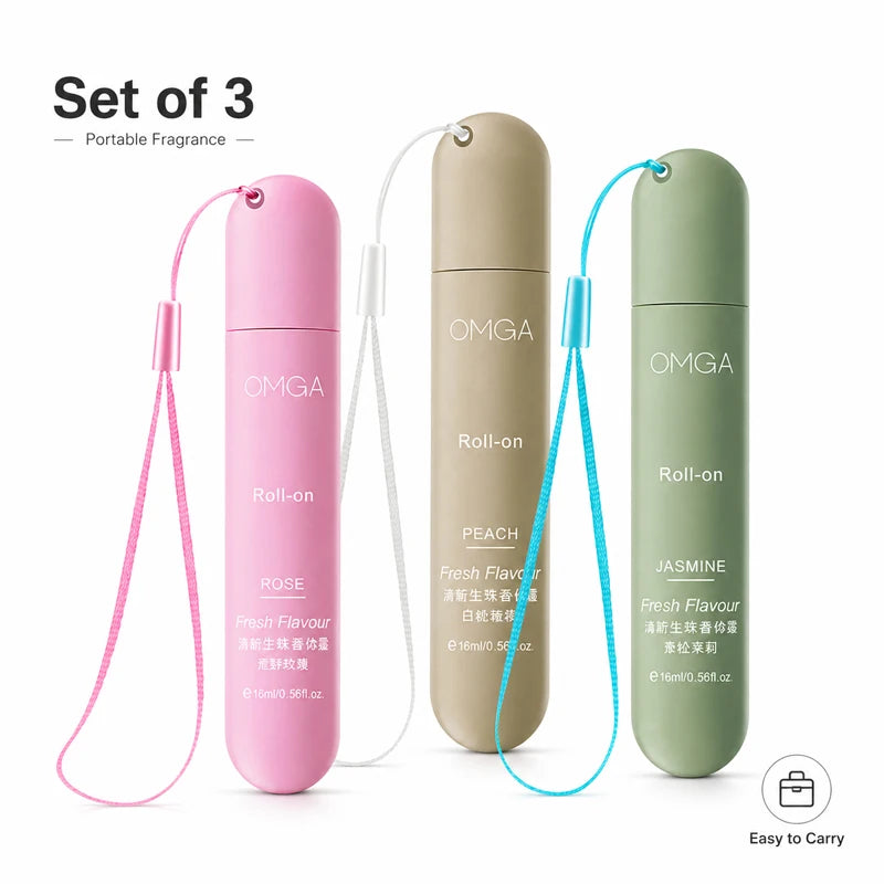 Portable Roll-On Perfume Set for Travel - 15