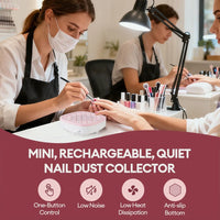 Portable USB Mini Nail Dust Collector Vacuum