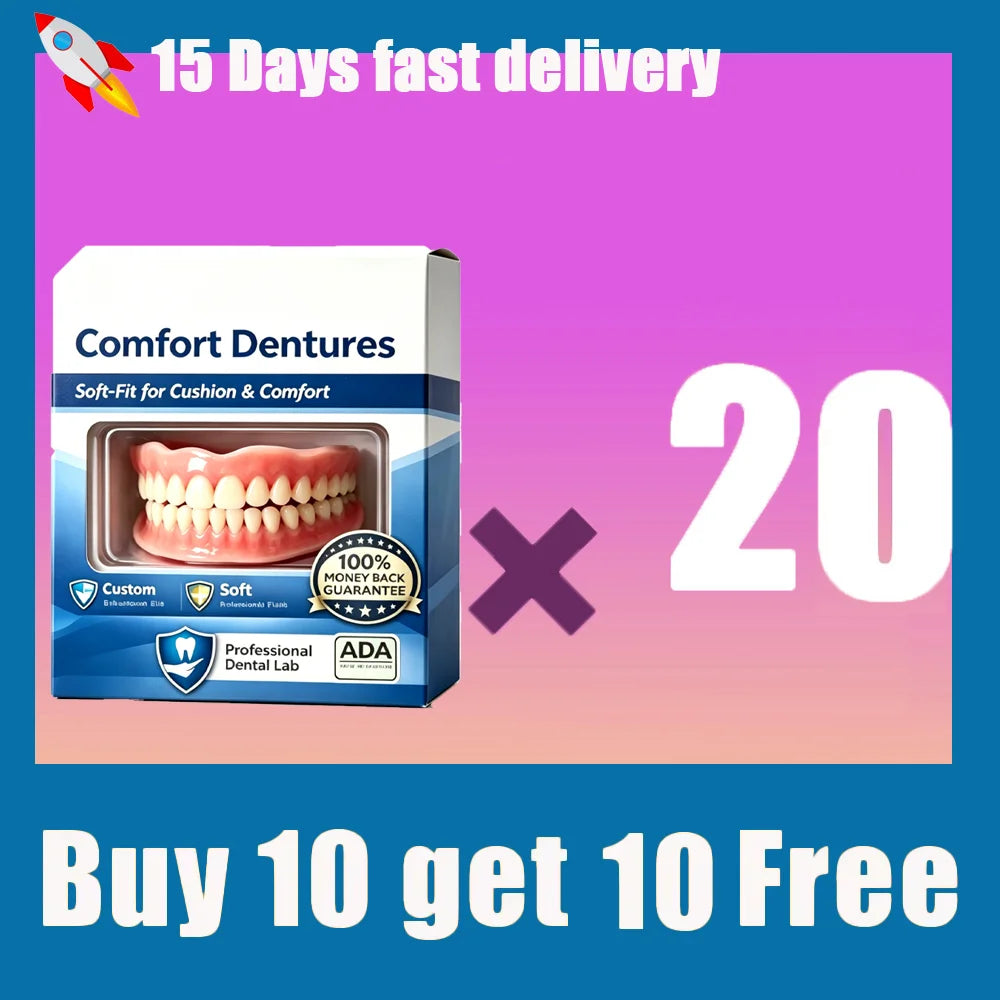 Comfort Fit Cosmetic Dentures for Instant Smile Confidence - 7