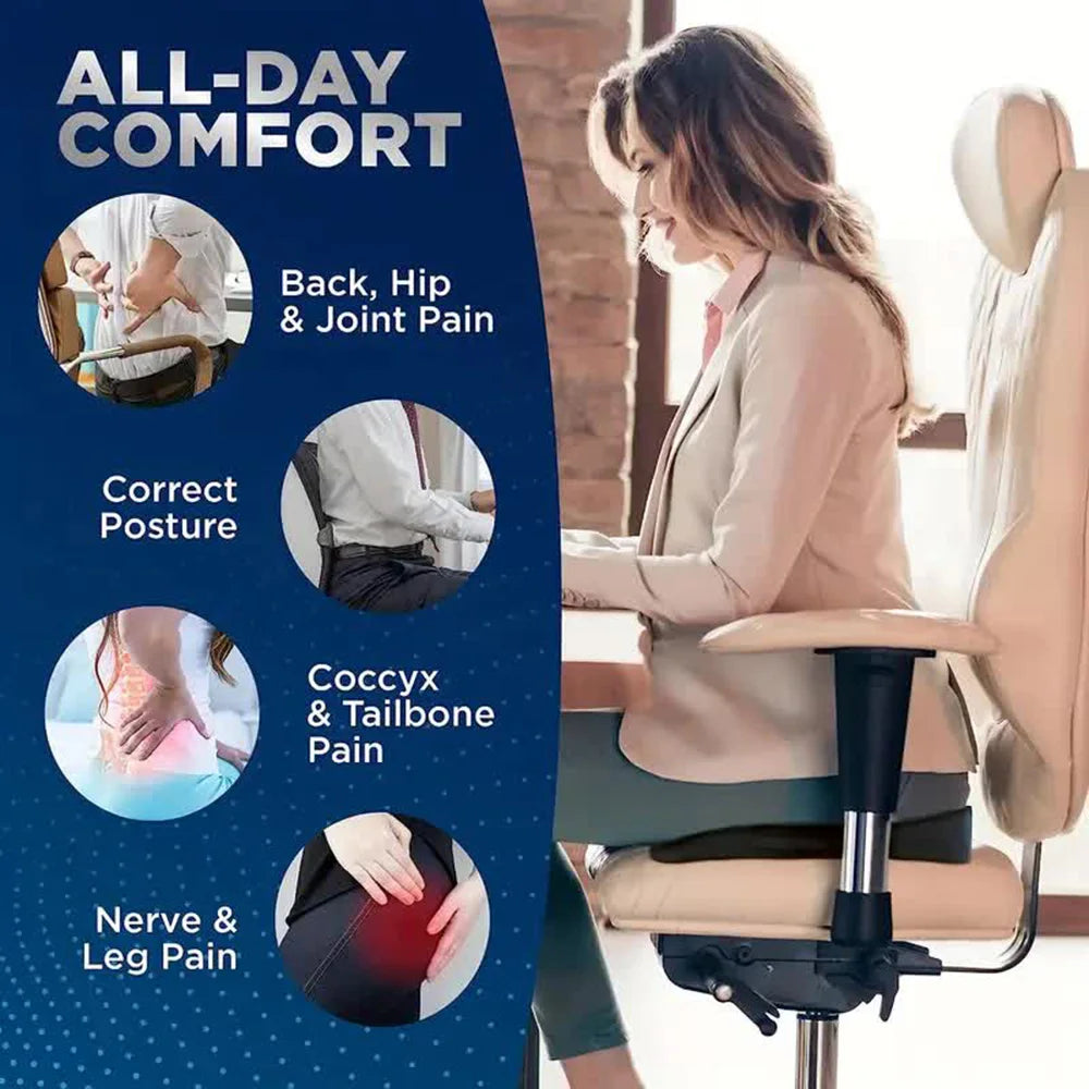 Orthopedic Memory Foam U-Shaped Seat Cushion - 5