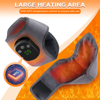 Heated Vibration Ankle Support Brace