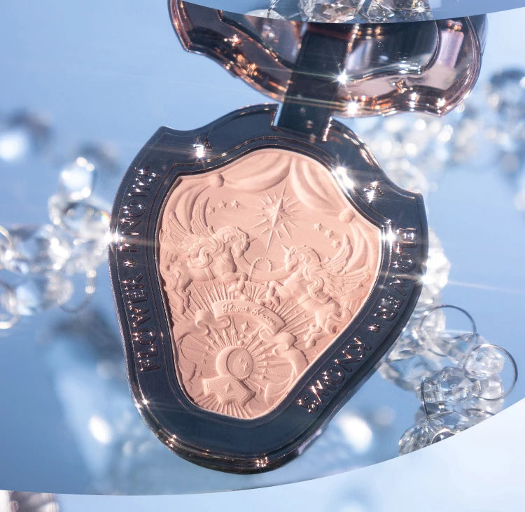 Embossed Matte Finish Natural Cheek Blusher Powder - 16