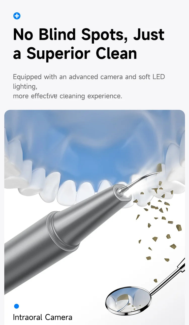 Visible Ultrasonic Teeth Whitening & Plaque Remover - 15
