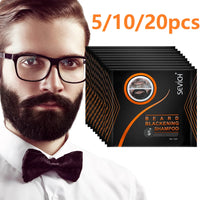 Instant Black Beard Coloring Shampoo