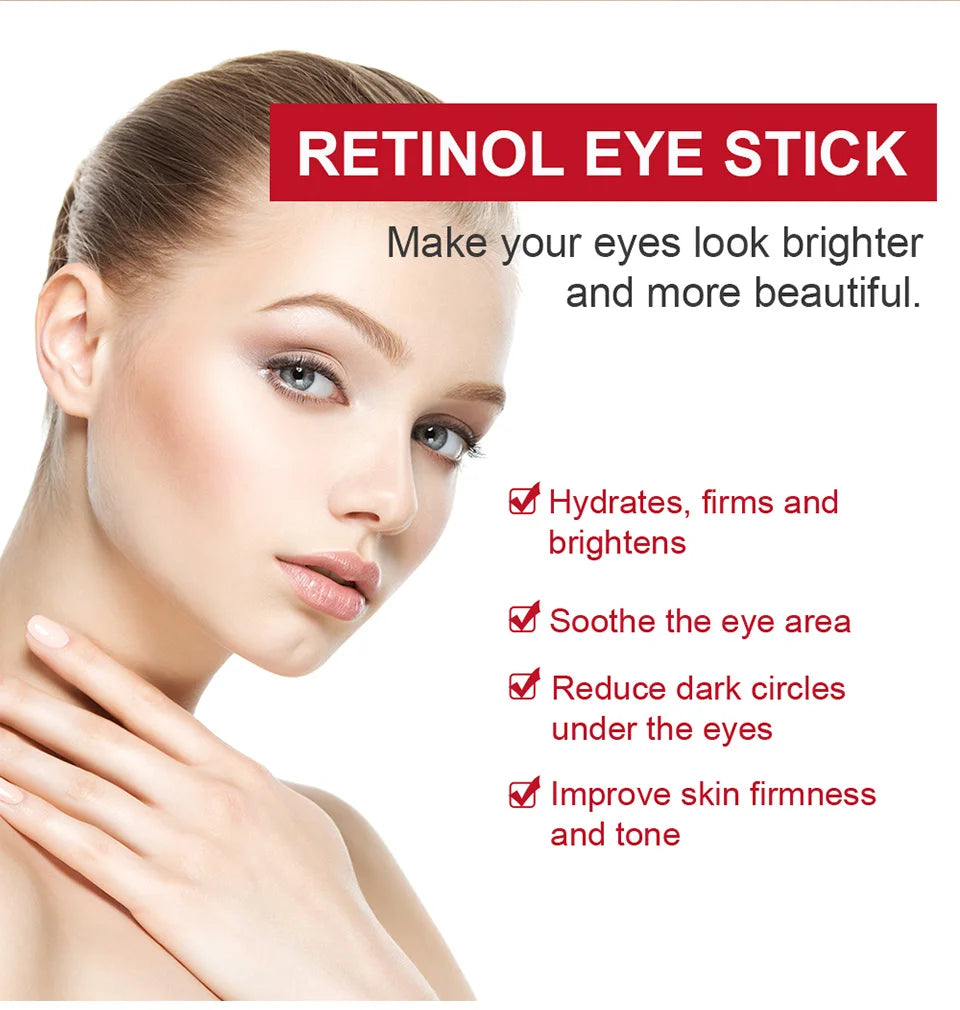 Anti-Aging Retinol Eye Stick for Dark Circles and Fine Lines - 8