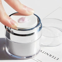 Refillable Airless Pump Jar for Skincare Lotions and Creams