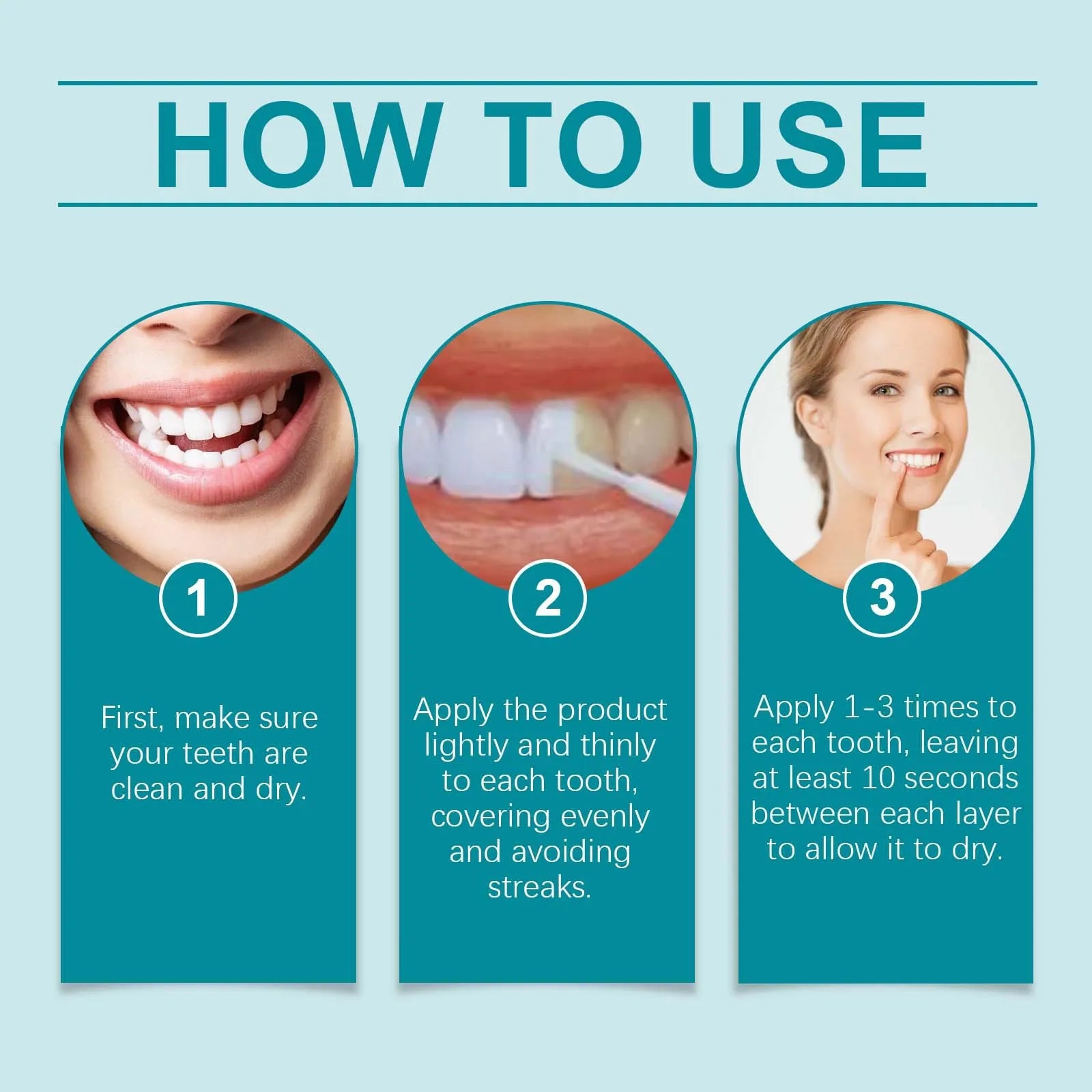 Instant Teeth Whitening Paint for Sensitive Teeth - 6