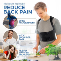 Adjustable Full Back Posture Corrector Brace