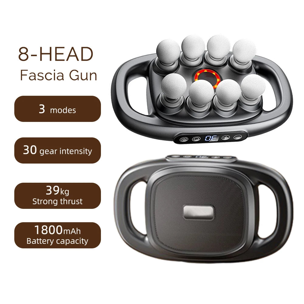 42-Head Electric Muscle Recovery Massage Gun - 55
