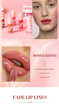 6-Piece Hydrating Water-Gloss Lip Oil Set