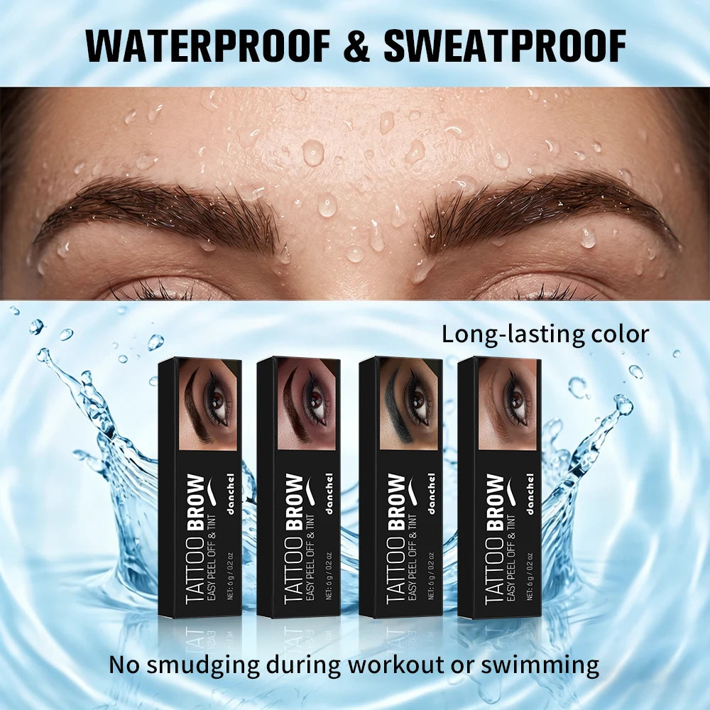 Waterproof Peel-Off Eyebrow Tint Gel - 5