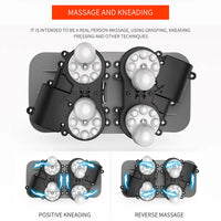 Portable Memory Foam Neck Massage Pillow