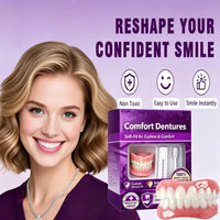 Comfort Fit Silicone Denture Set for Natural Smile