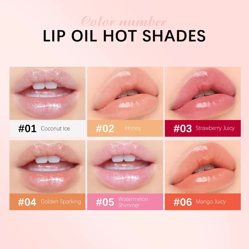 Honey Infused Hydrating Lip Oil for Glossy Nourished Lips - 5