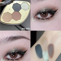 4-Shade Chameleon Eyeshadow Palette for Long-Lasting Shimmer Looks