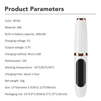 Electric Heated Eyelash Curler for Long-Lasting Natural Lift