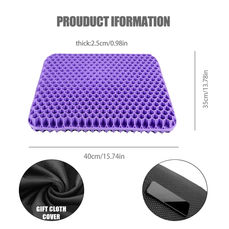 Cooling Gel Seat Cushion for Driving and Office - 25