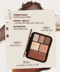 All-in-One Contour, Blush, and Eyeshadow Travel Makeup Palette