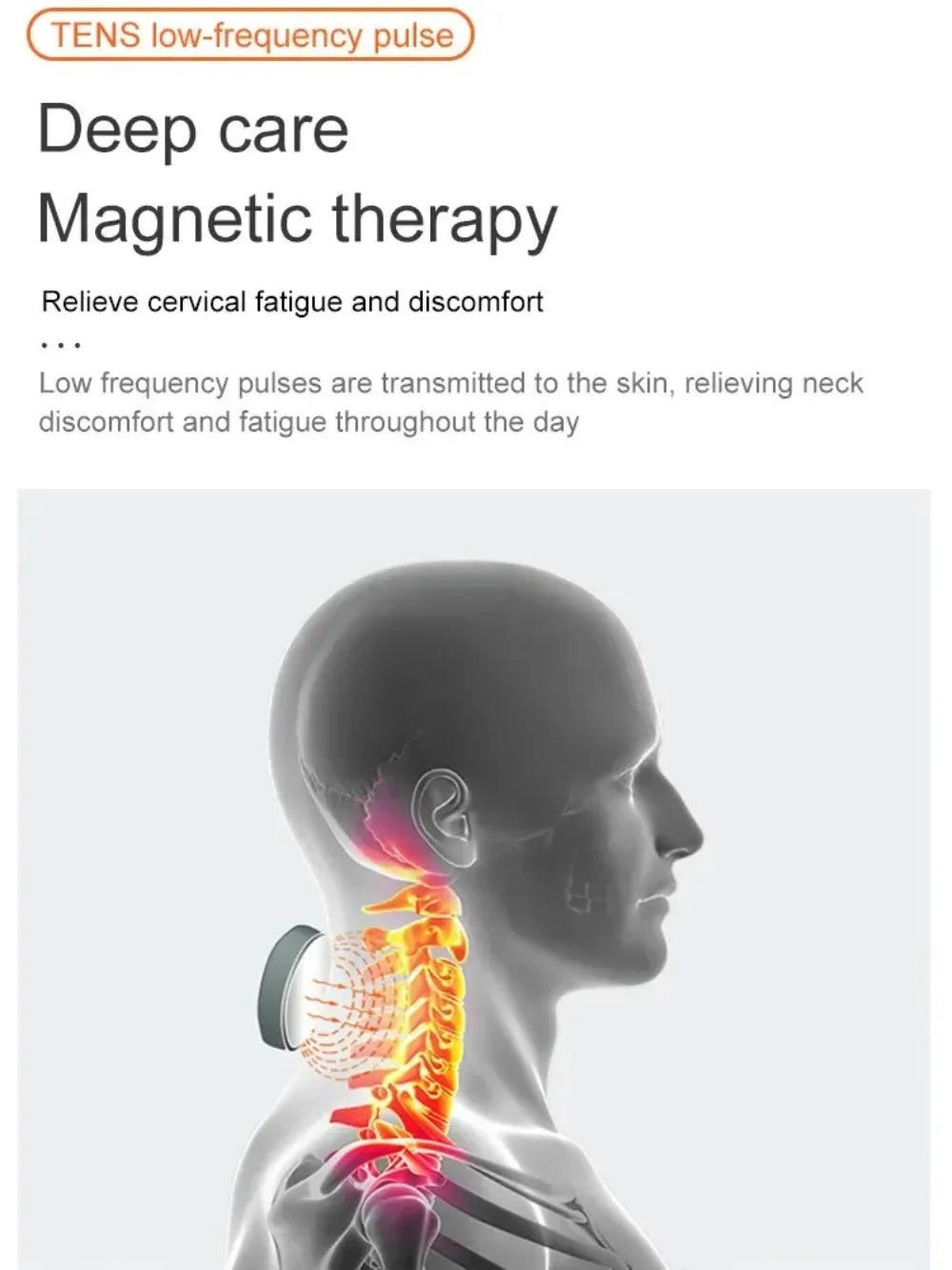 Electric Pulse Neck and Shoulder Massager with Heat Therapy - 11