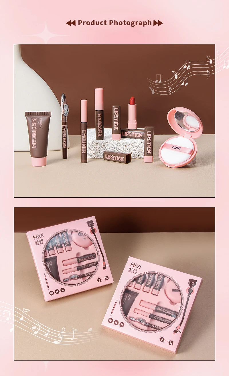 9-Piece Professional Full Face Makeup Gift Set - 14