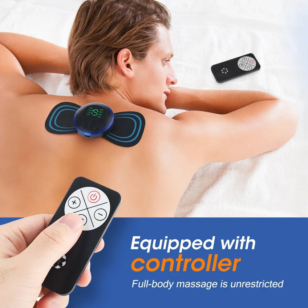 Portable Electric Muscle Massage Patch for Pain Relief - 4