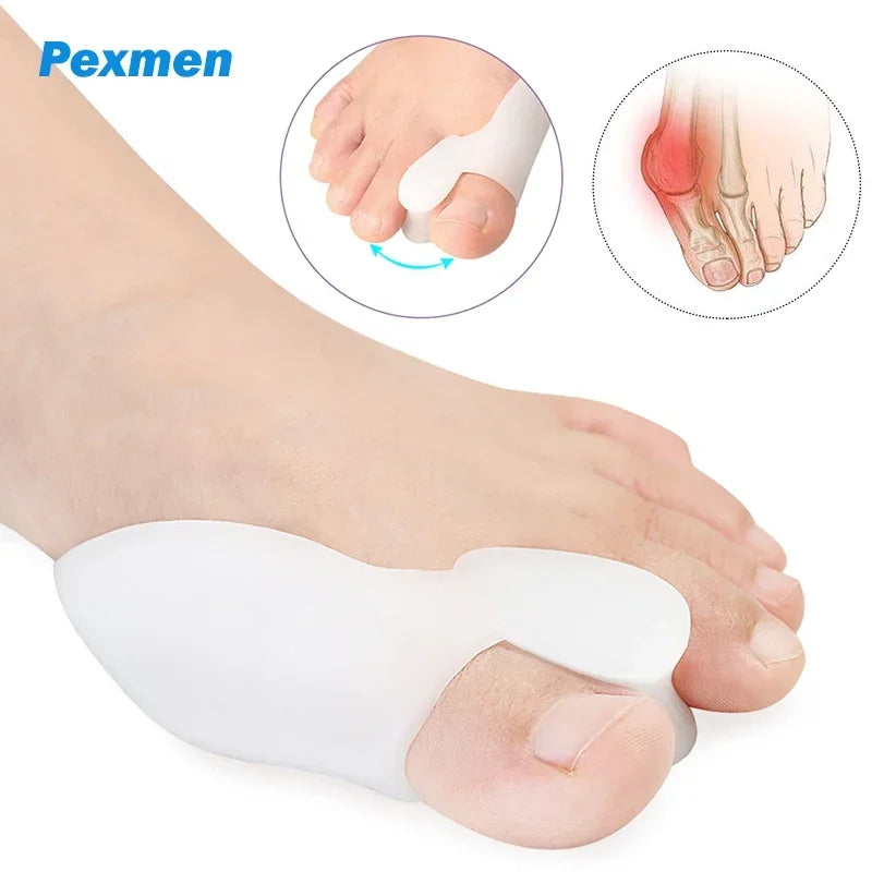 Gel Bunion Corrector and Toe Spacer for Pain Relief - 1
