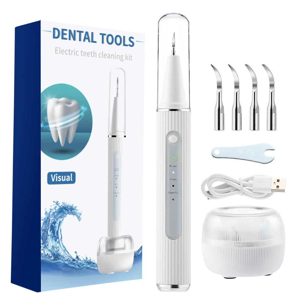 Visual Ultrasonic Tooth Plaque and Tartar Remover - 13