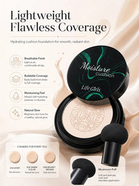 Hydrating Mushroom Cushion Foundation for Flawless Coverage