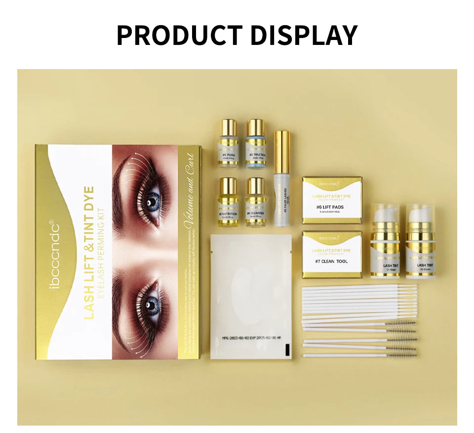 Professional Eyelash Lift and Tint Perming Kit - 15
