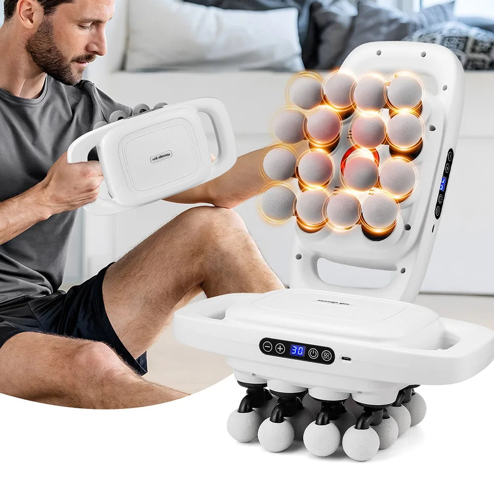 16-Head Full Body Muscle Recovery Massage Gun - 23
